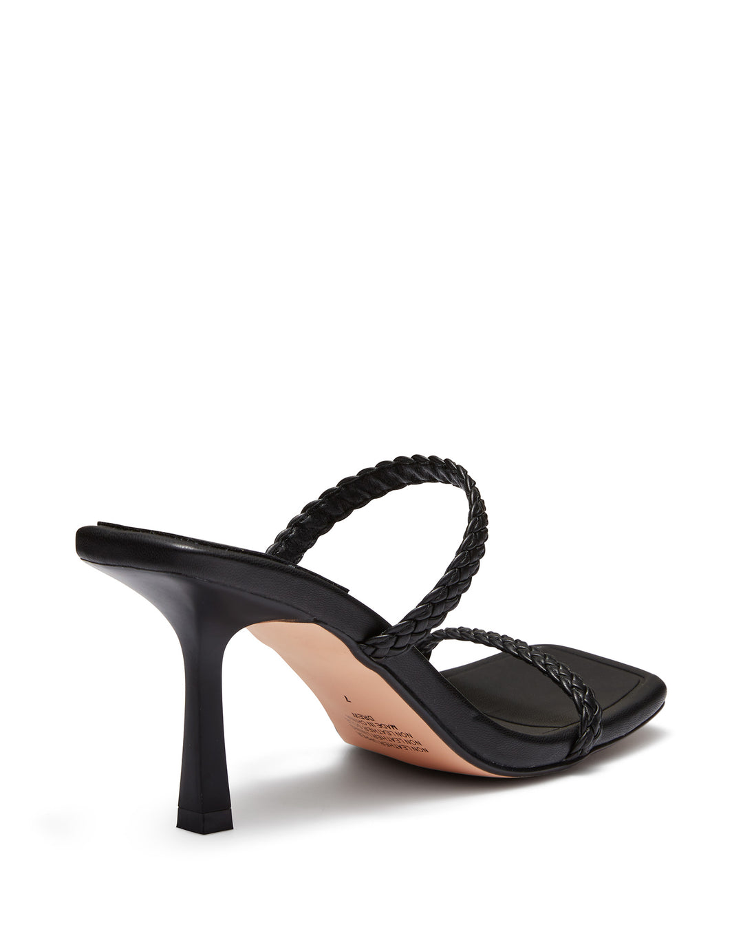 Therapy Shoes Drew Black | Women's Heels | Sandals | Stiletto | Braided