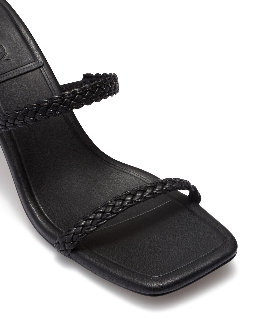 Therapy Shoes Drew Black | Women's Heels | Sandals | Stiletto | Braided