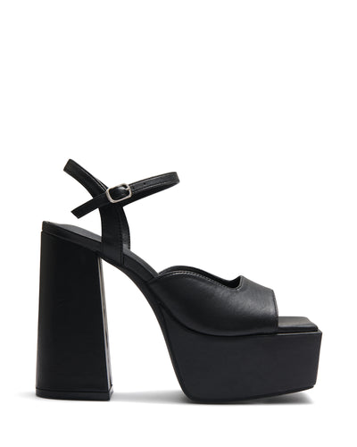 Therapy Shoes x Ella May Ding | Dom Black | Women's Heels | Platform