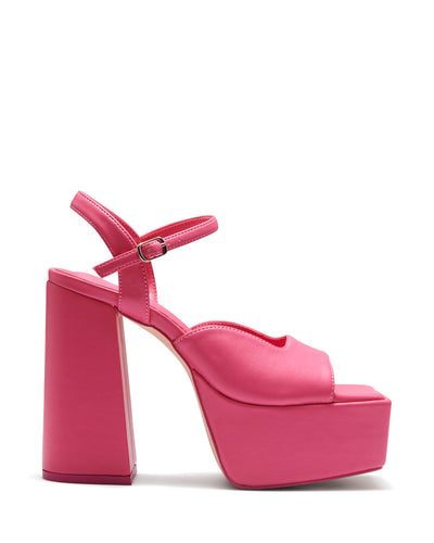Therapy Shoes x Ella May Ding | Dom Pink | Women's Heels | Platform