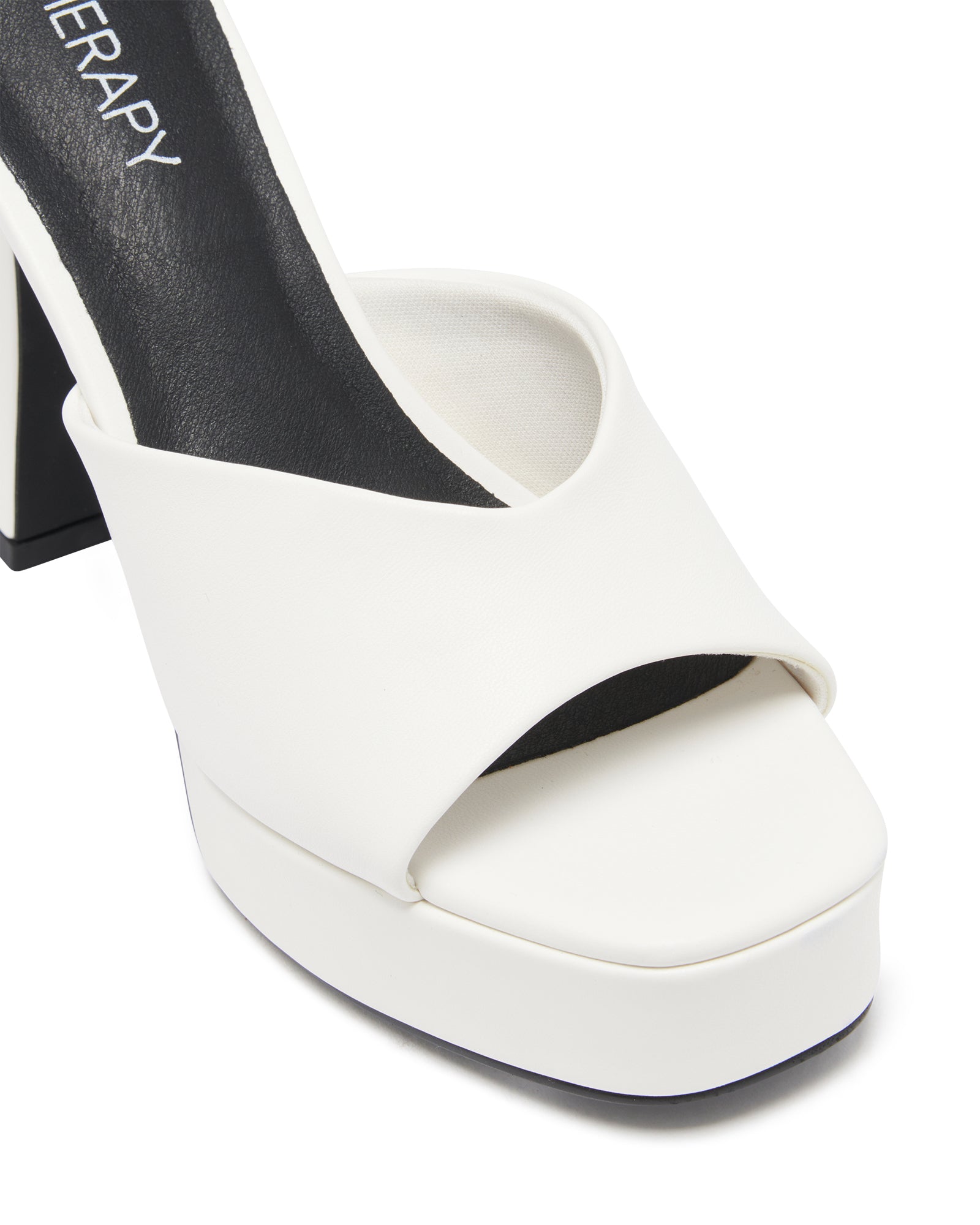 Therapy Shoes Fierce White | Women's Heels | Sandals | Platform | Mule