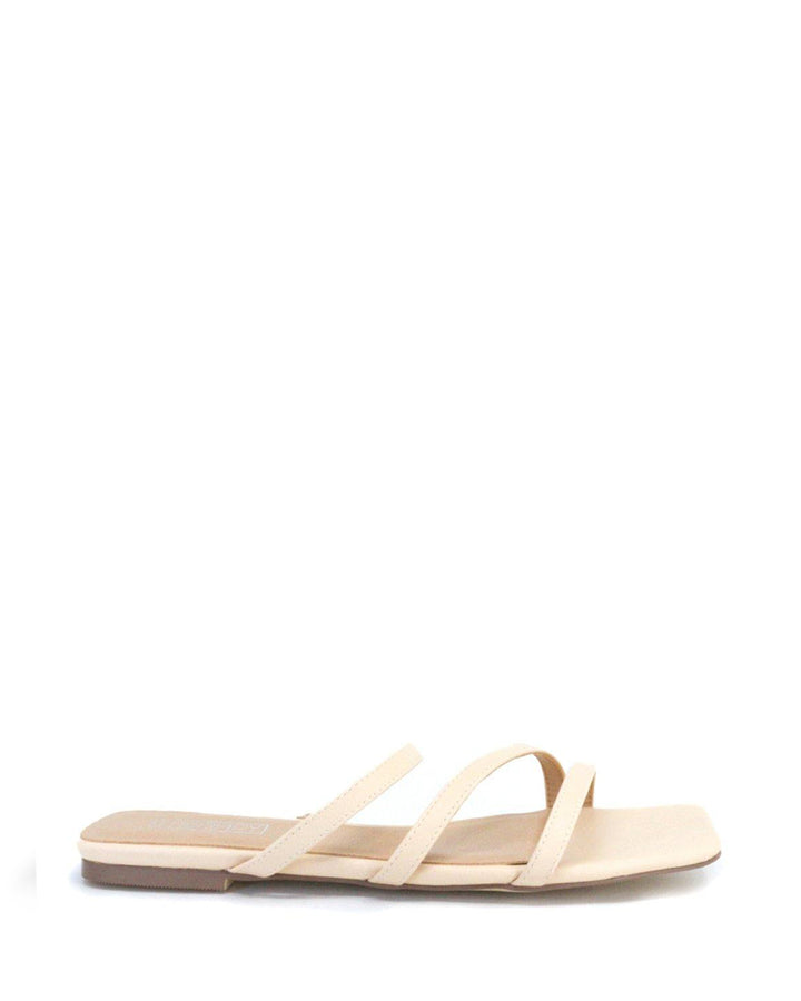 Garza Nude | Therapy Shoes | Flat Sandal