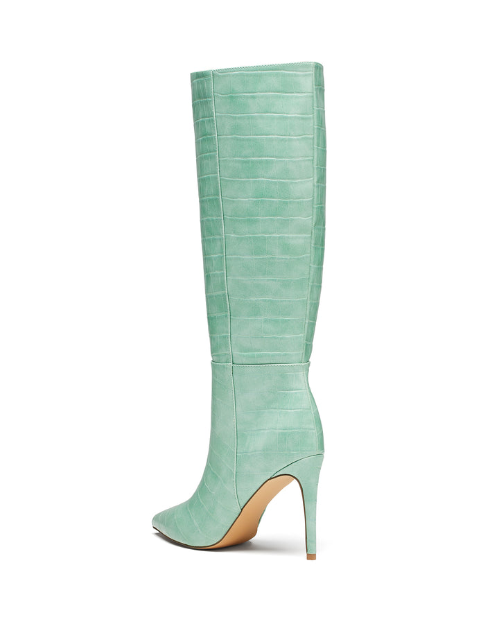 Therapy Shoes Icon Seafoam Croc | Women's Boots | Tall | Knee High
