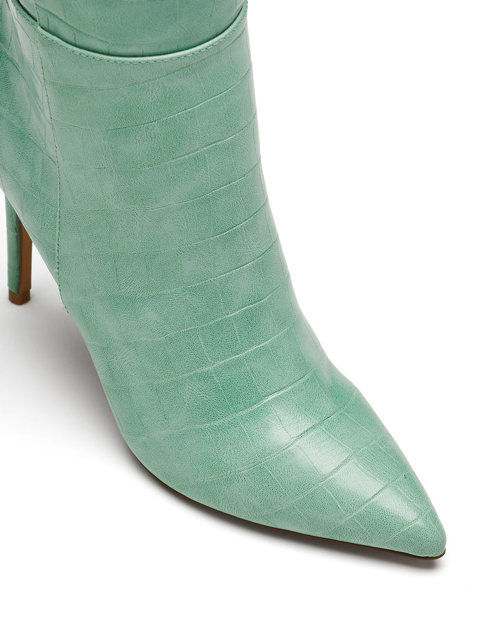Therapy Shoes Icon Seafoam Croc | Women's Boots | Tall | Knee High