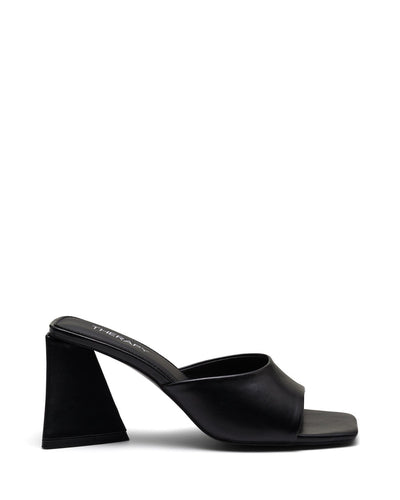 Therapy Shoes Prizm Black | Women's Heels | Sandals | Mule | Square Toe