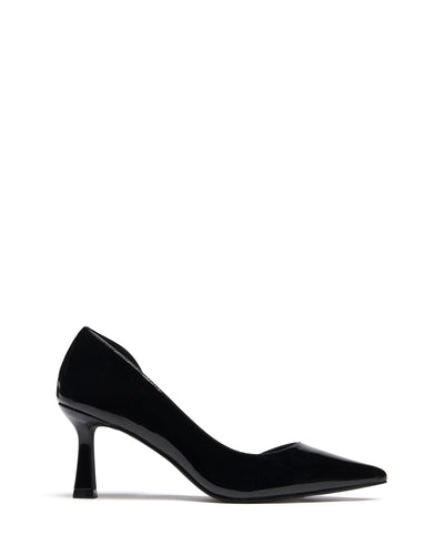 Therapy Shoes Scandal Black Patent | Women's Heels | Pumps | Stiletto