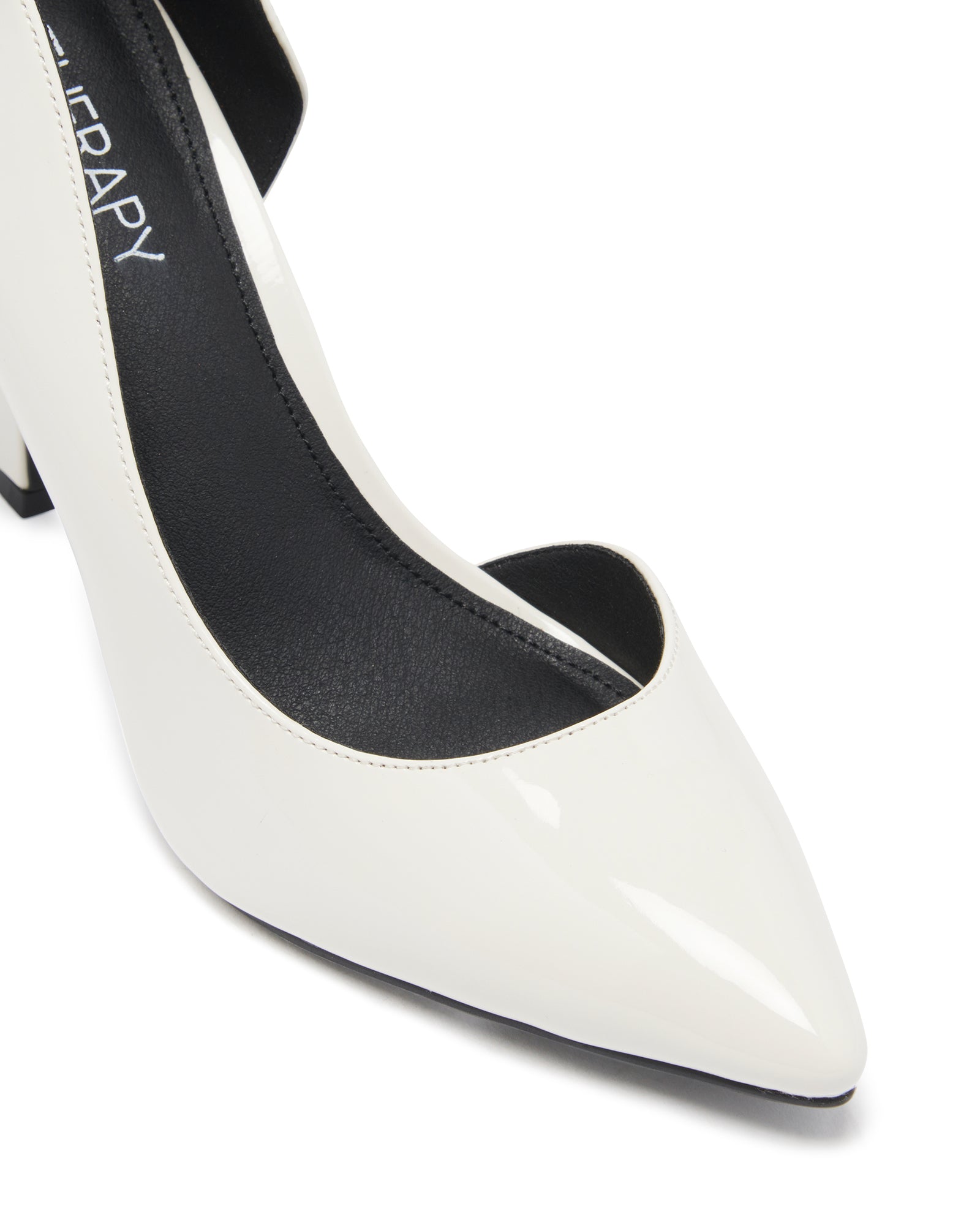 Therapy Shoes Temptress Bone Patent | Women's Heels | Pumps | Stiletto | Flare Heel