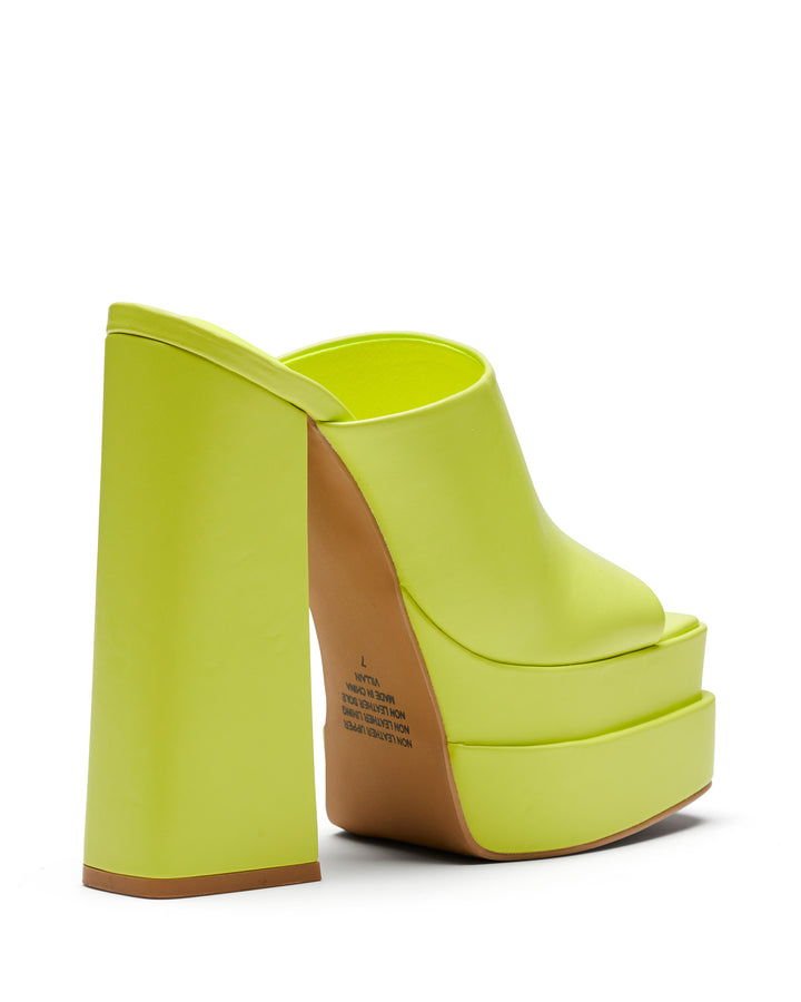Therapy Shoes Villain Citrus | Women's Heels | Platform | Mule | Sandal
