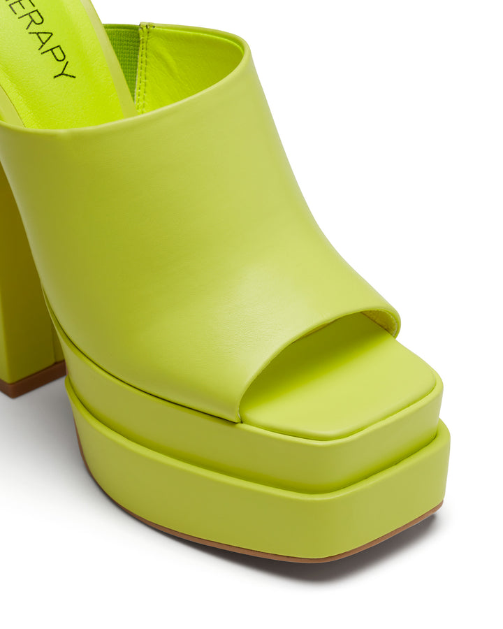 Therapy Shoes Villain Citrus | Women's Heels | Platform | Mule | Sandal