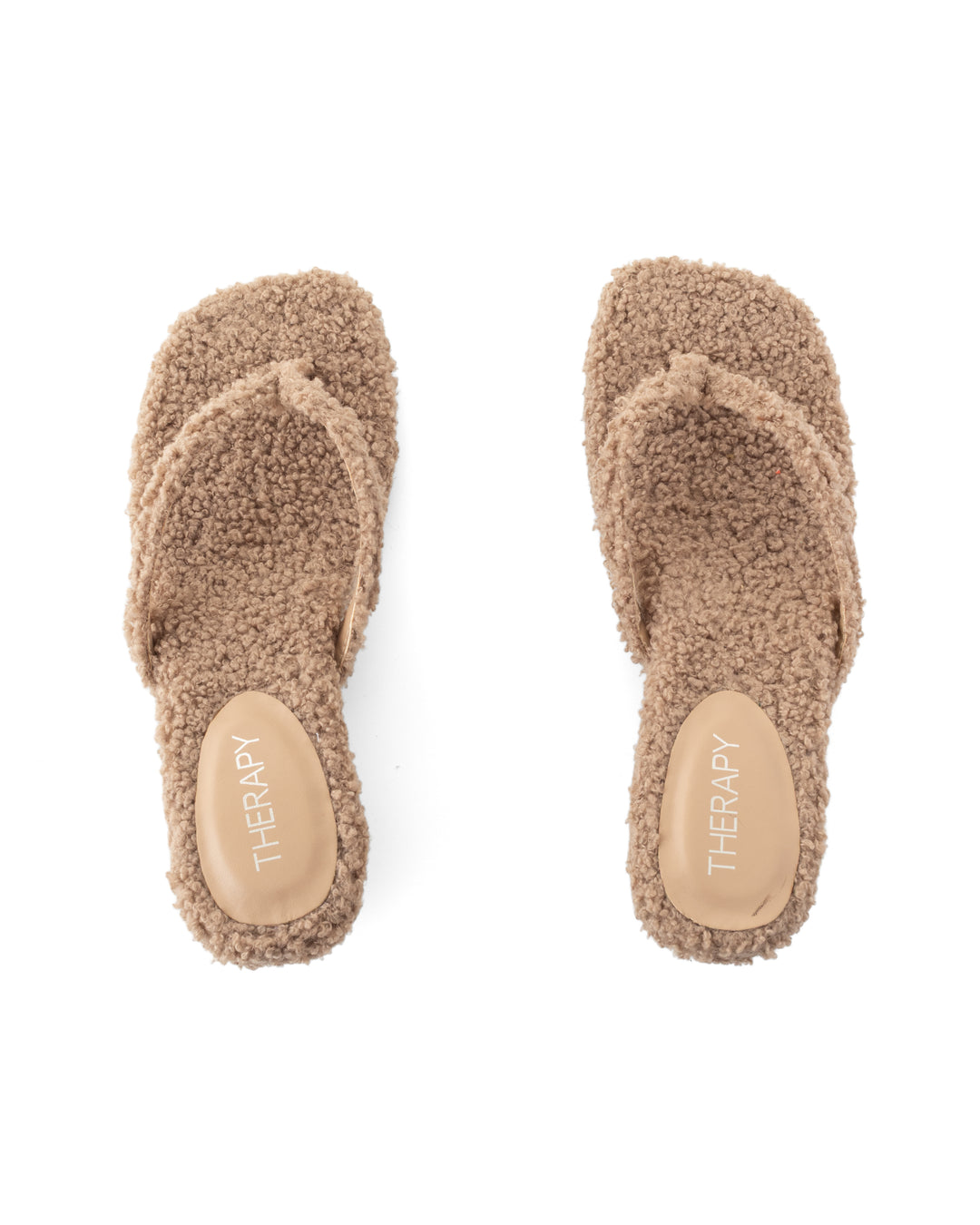 Heatwave Thong Heel Mocha Teddy