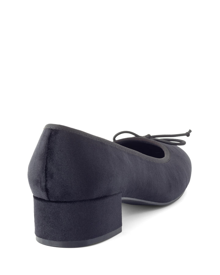 Diana Ballet Heel Black Velvet