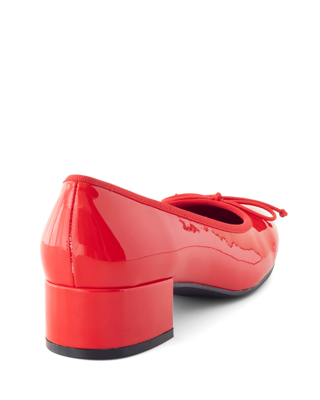 Diana Ballet Heel Red Patent