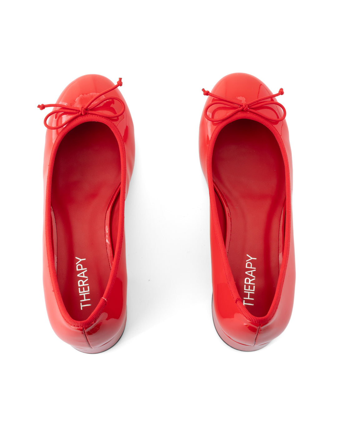 Diana Ballet Heel Red Patent