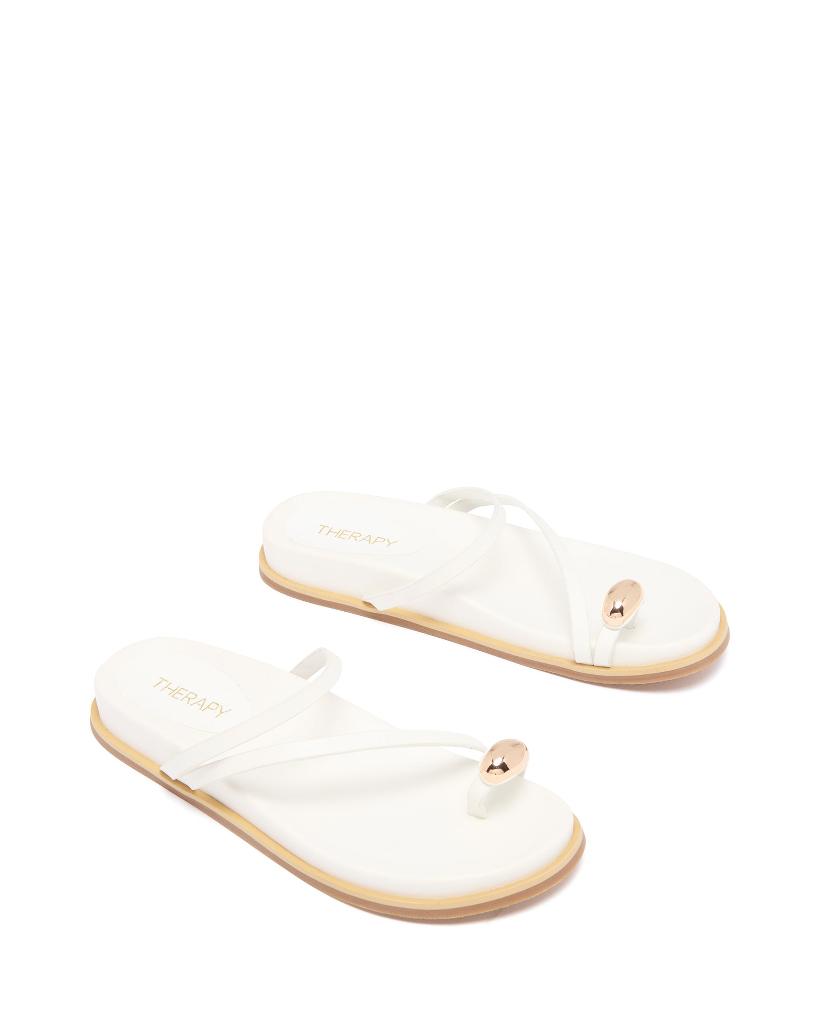 Alba Sandal White