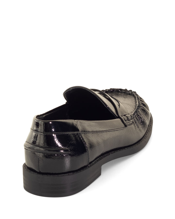 Albert Loafer Black Crinkled Patent