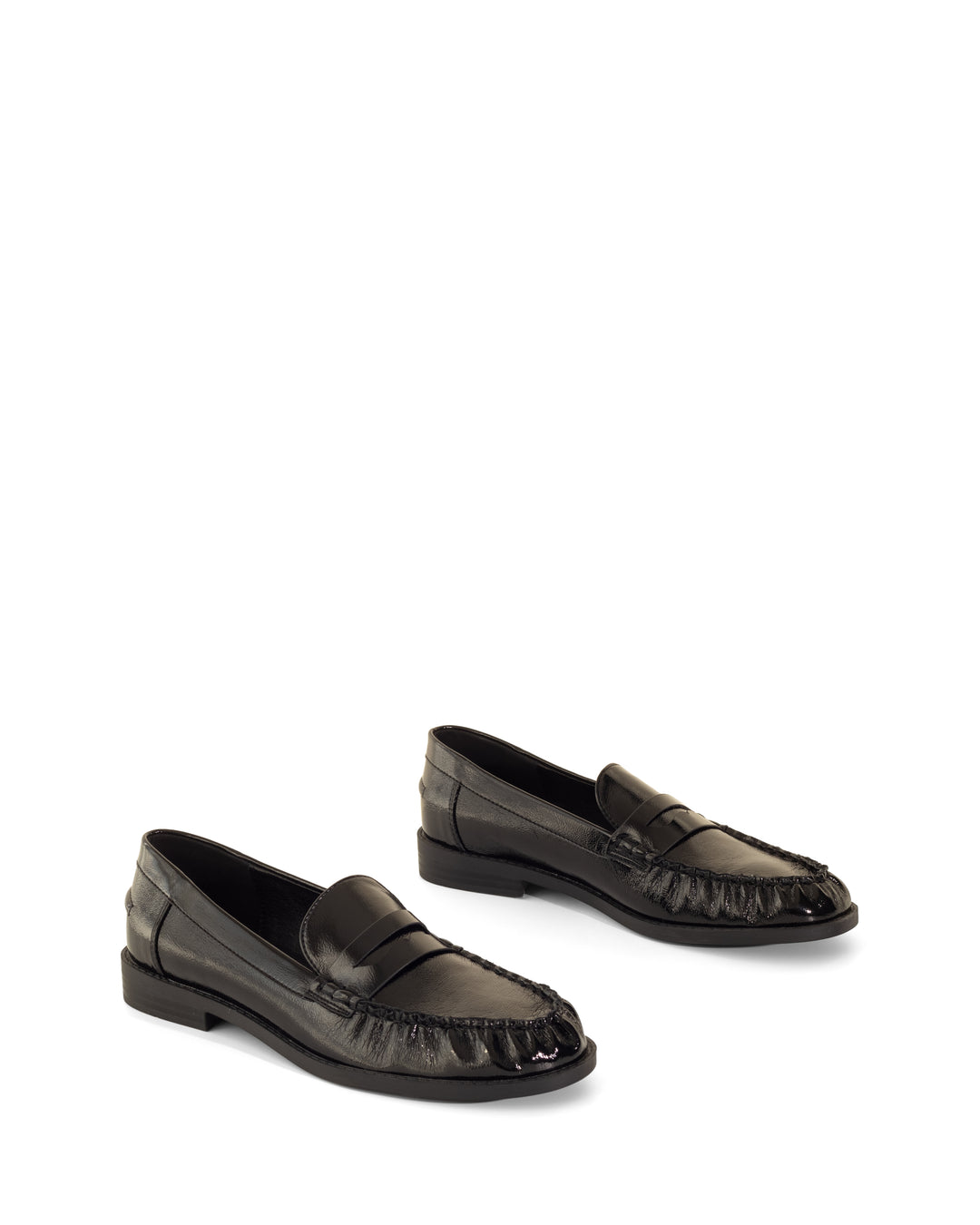 Albert Loafer Black Crinkled Patent