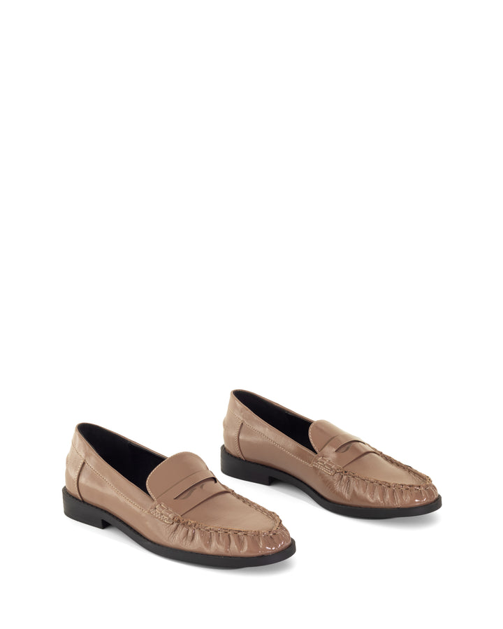 Albert Loafer Mocha Crinkled Patent