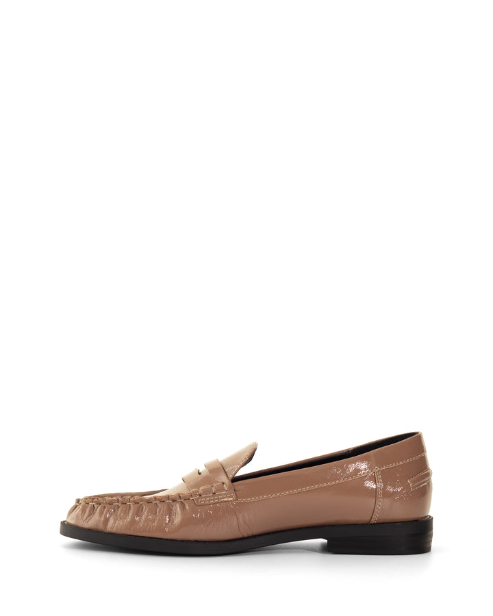 Albert Loafer Mocha Crinkled Patent