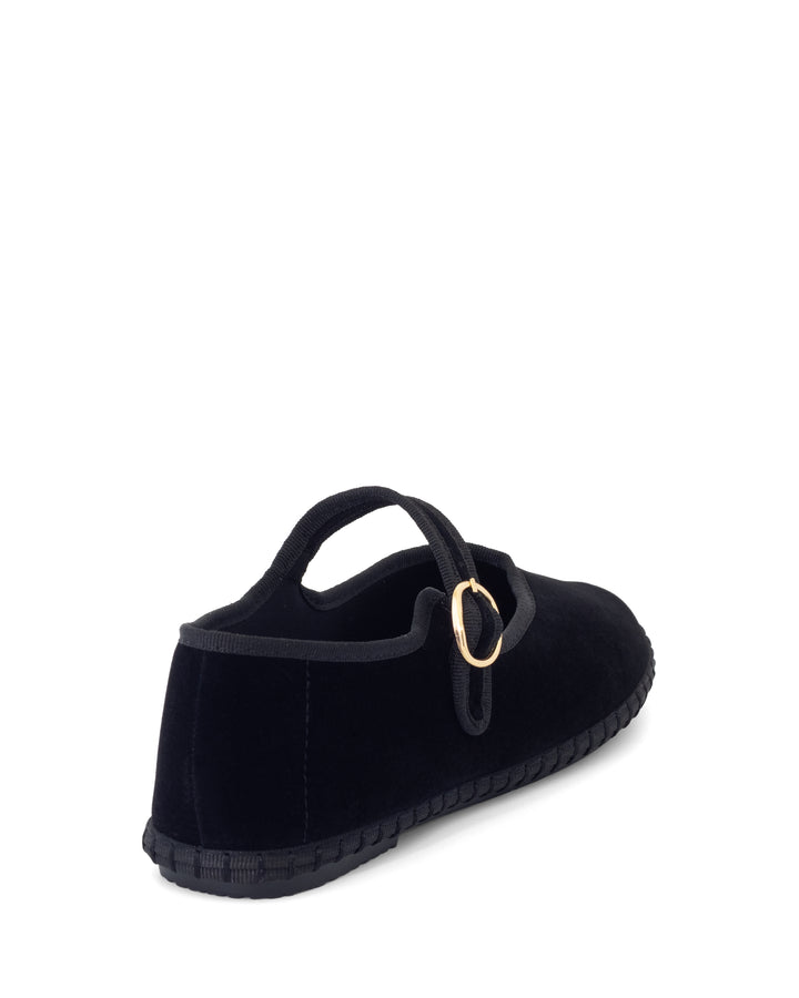 Alegria Ballet Flat Black Velvet