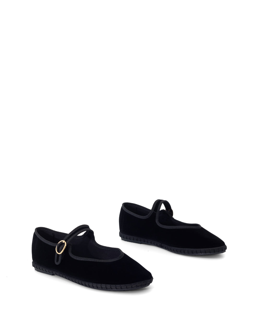 Alegria Ballet Flat Black Velvet