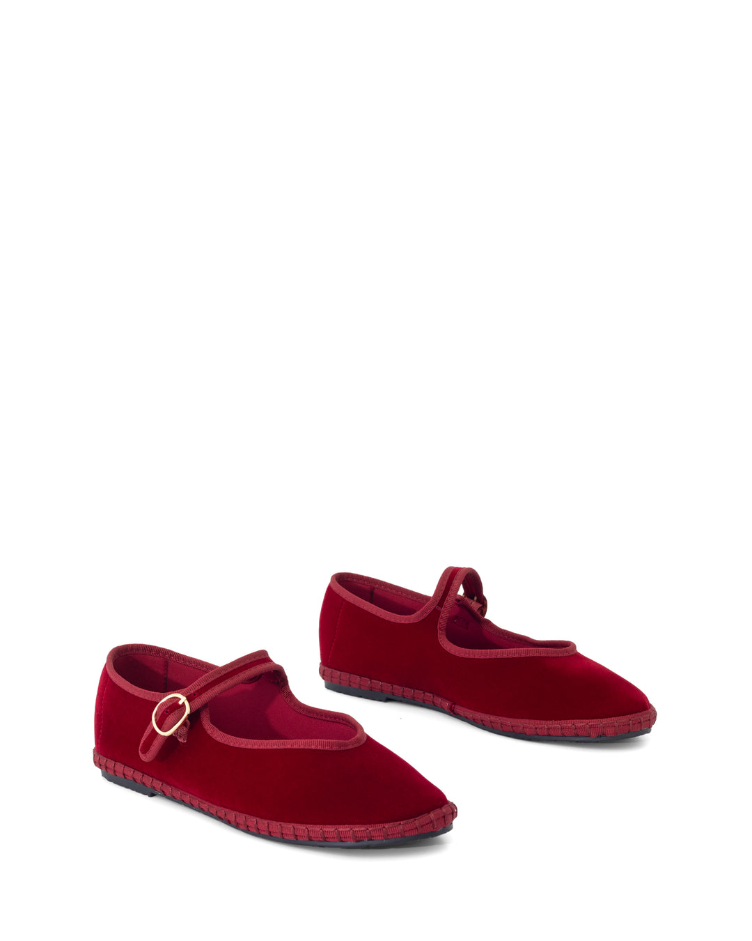 Alegria Ballet Flat Port Velvet