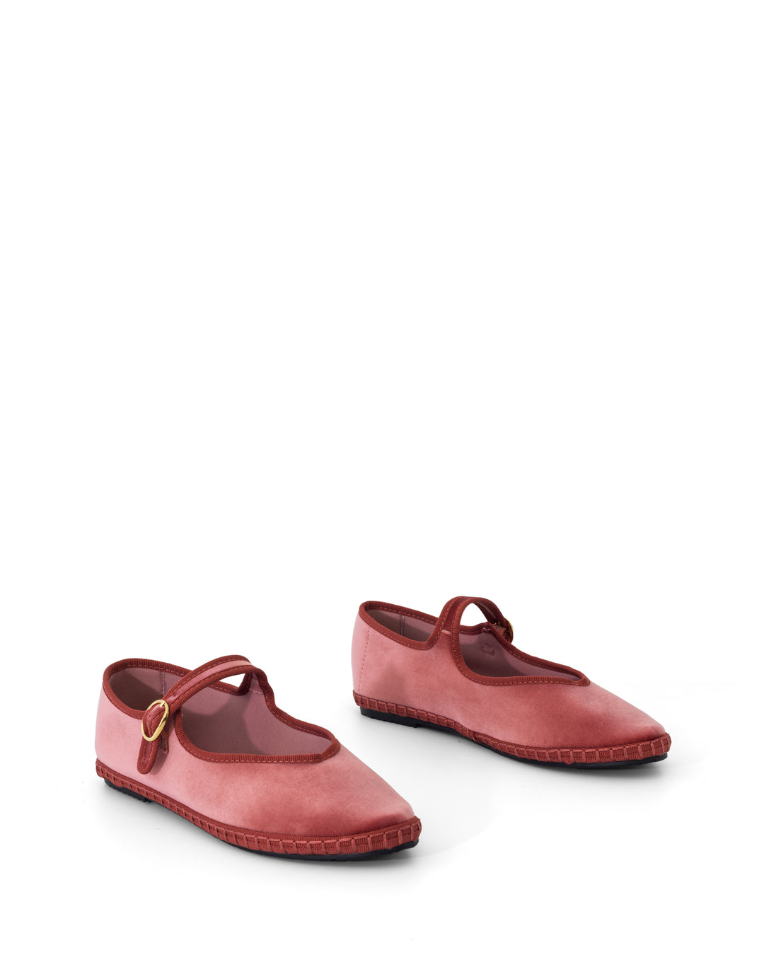 Alegria Ballet Flat Rose Velvet