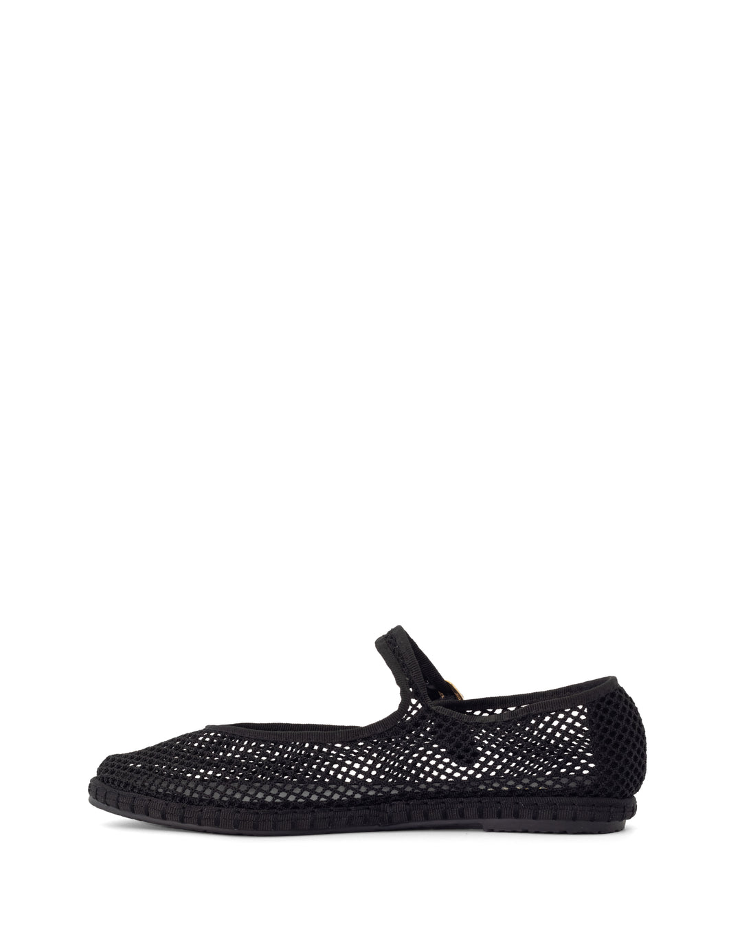 Alicante Ballet Flat Black Mesh