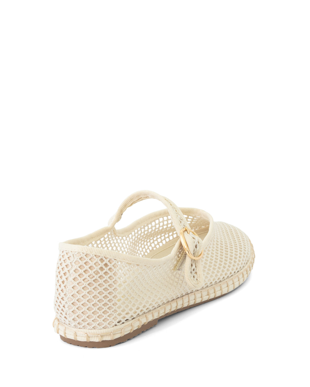 Alicante Ballet Flat Off White Mesh