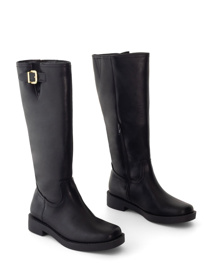 Alven Tall Boot Black