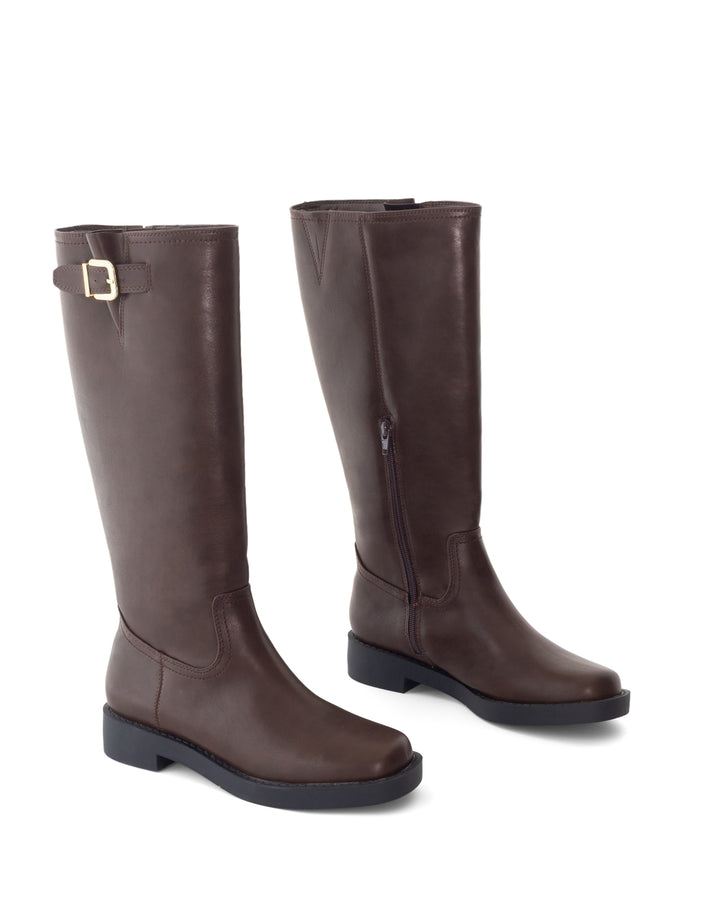 Alven Tall Boot Chocolate