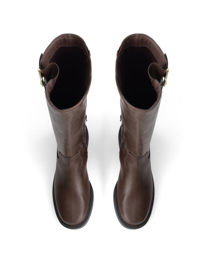 Alven Tall Boot Chocolate