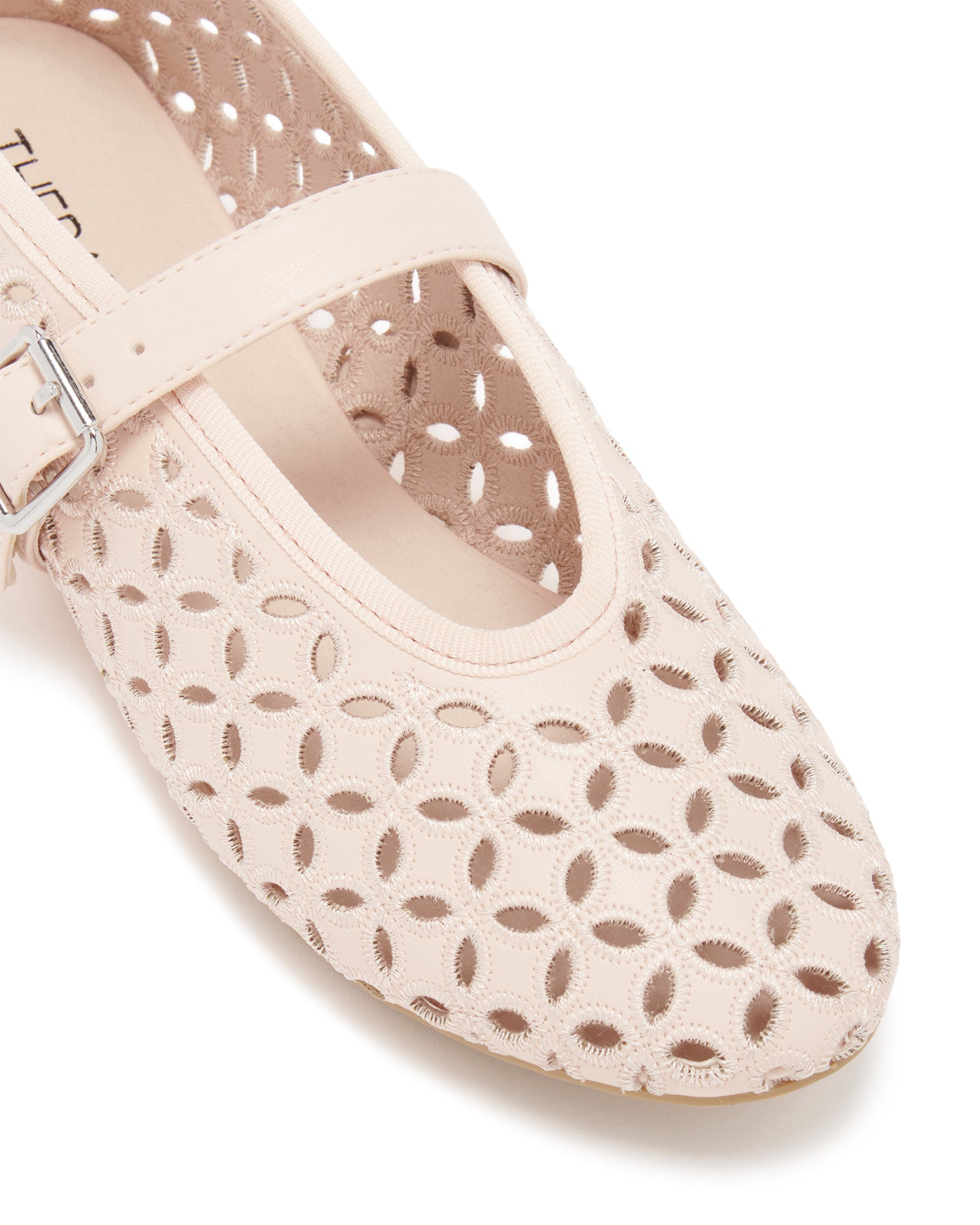 Therapy Shoes Amara Blush Smooth | Women's Flat | Ballet | Cut-Out