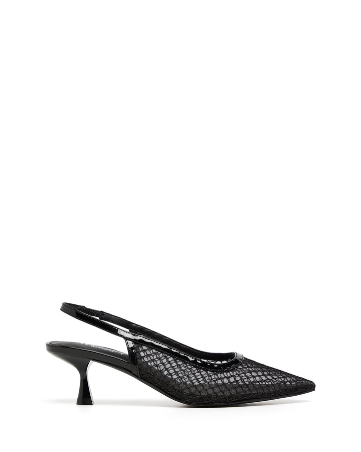 Therapy Shoes Bentleyy Black Patent | Women's Heels | Slingback | Pump | Stiletto
