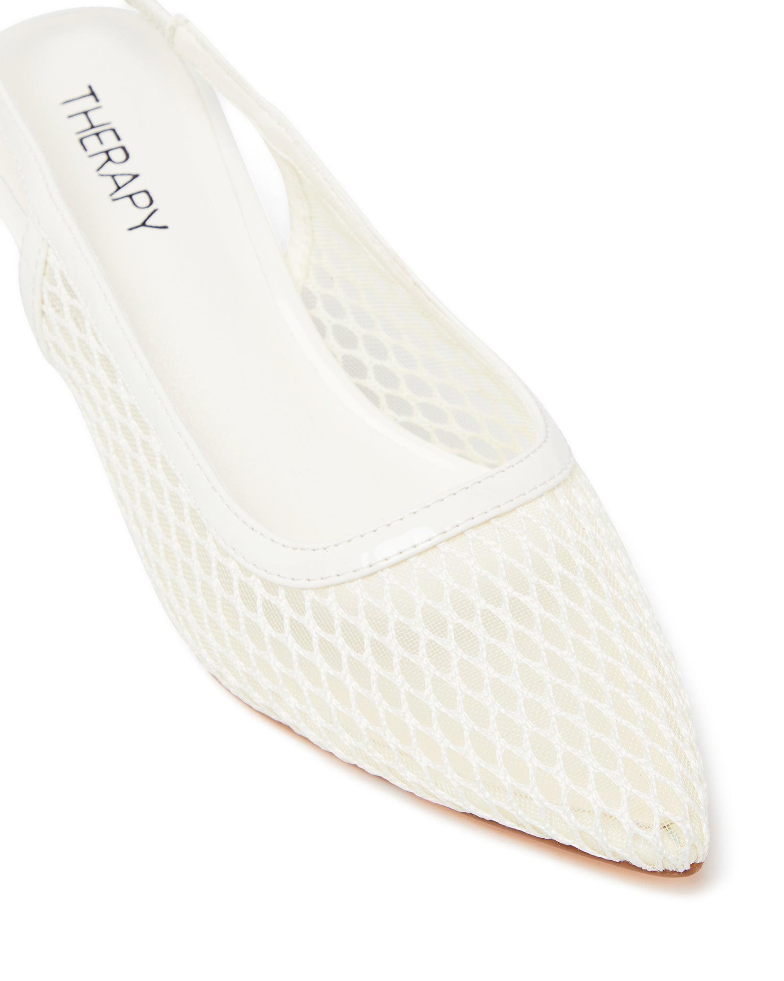 THERAPY Slay Slingback Pump Black Patent