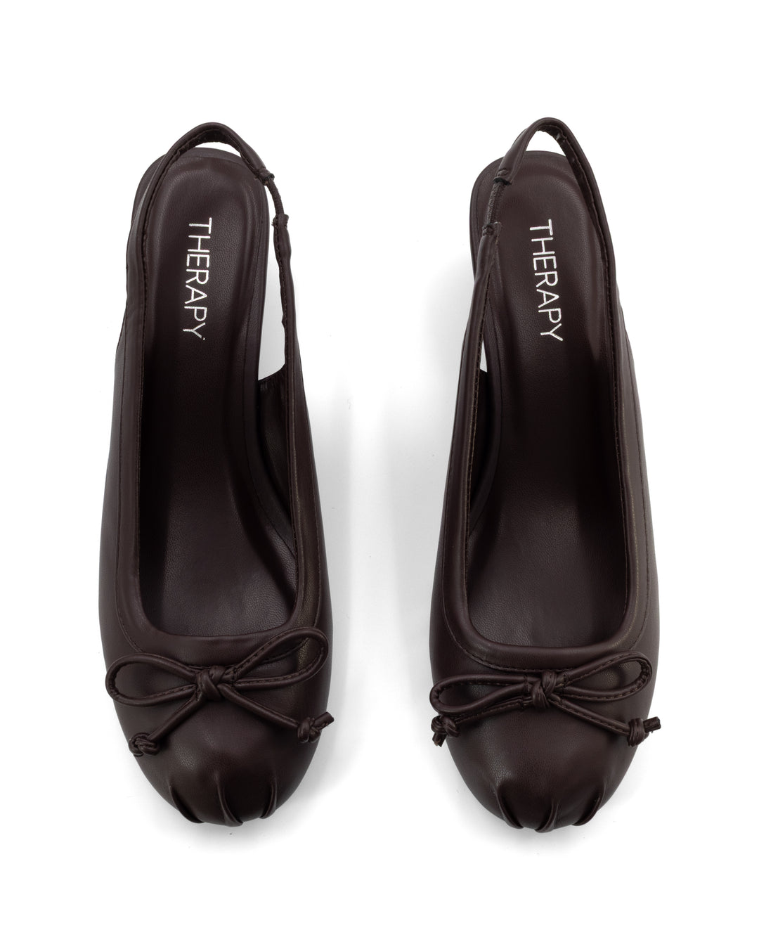 Cate Slingback Wedge Chocolate