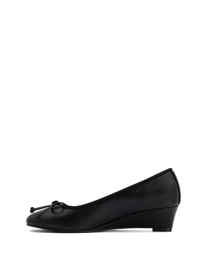Charli Wedge Ballet Black