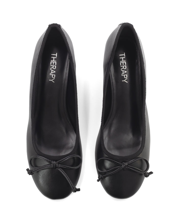 Charli Wedge Ballet Black