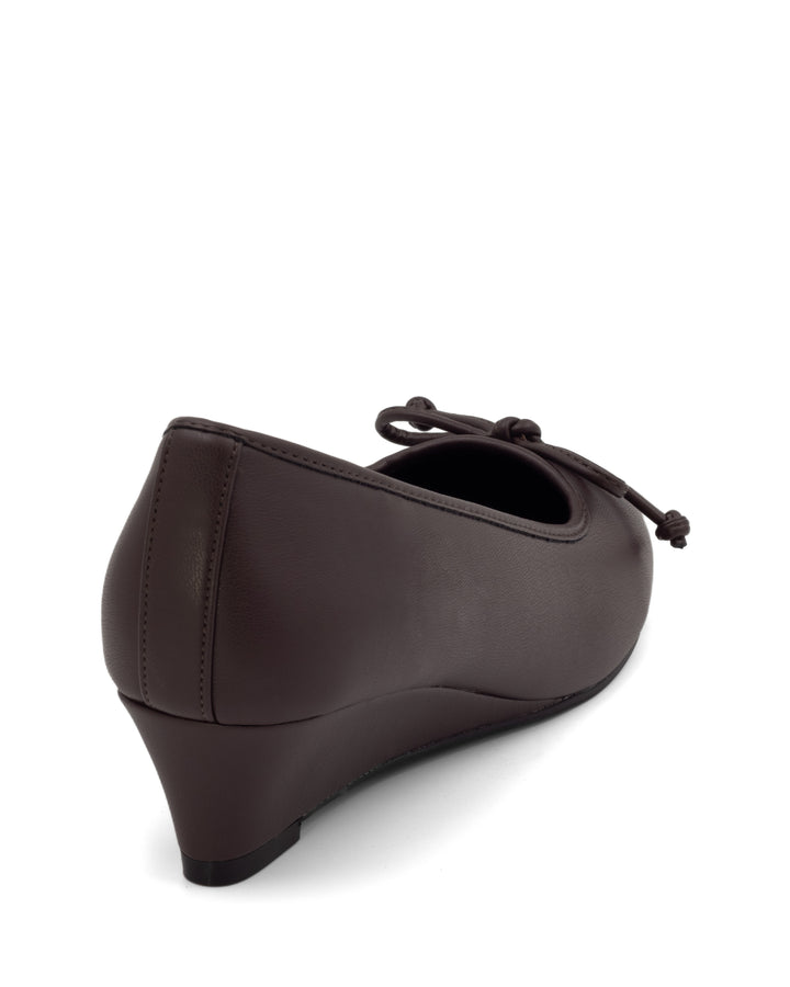 Charli Wedge Ballet Chocolate