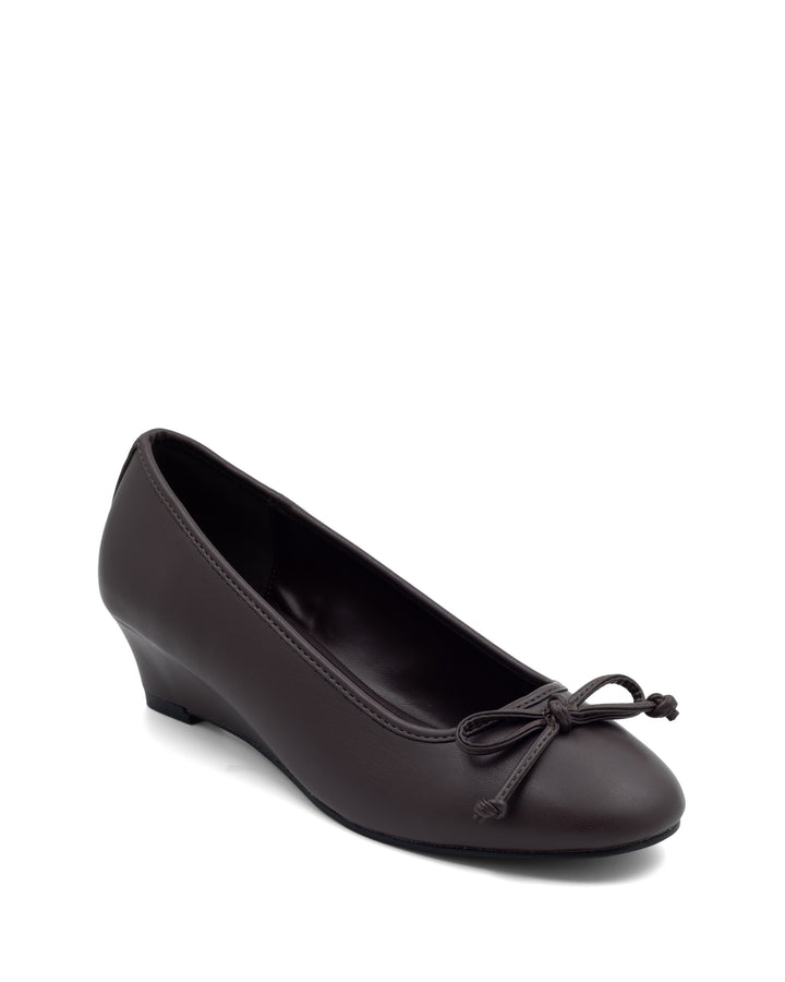 Charli Wedge Ballet Chocolate