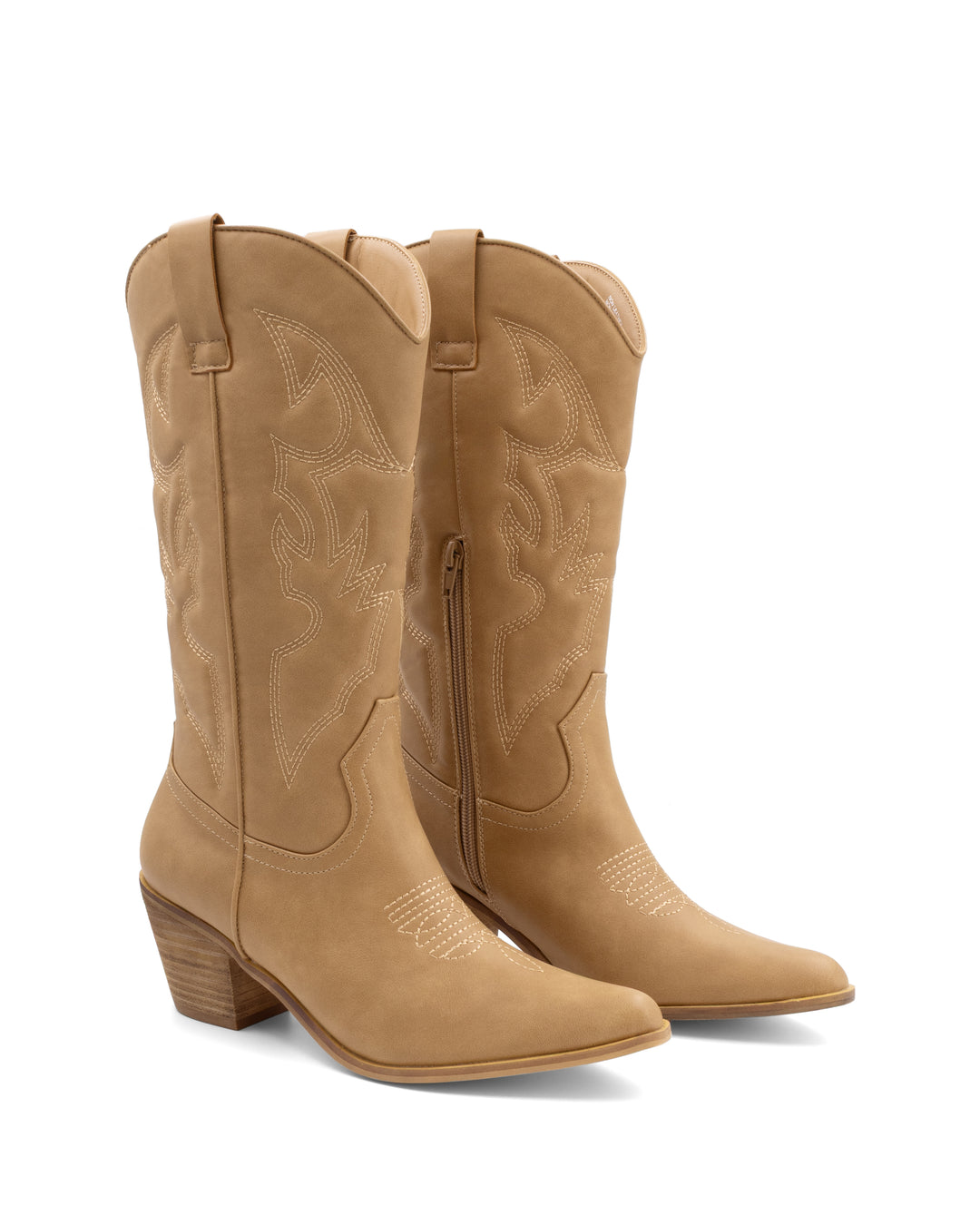 Clayton Cowboy Boot Tan