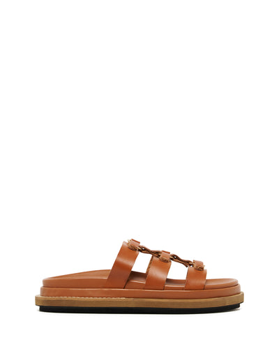 Therapy Shoes Codii Tan | Women's Sandals | Flatform | Chunky | Footbed