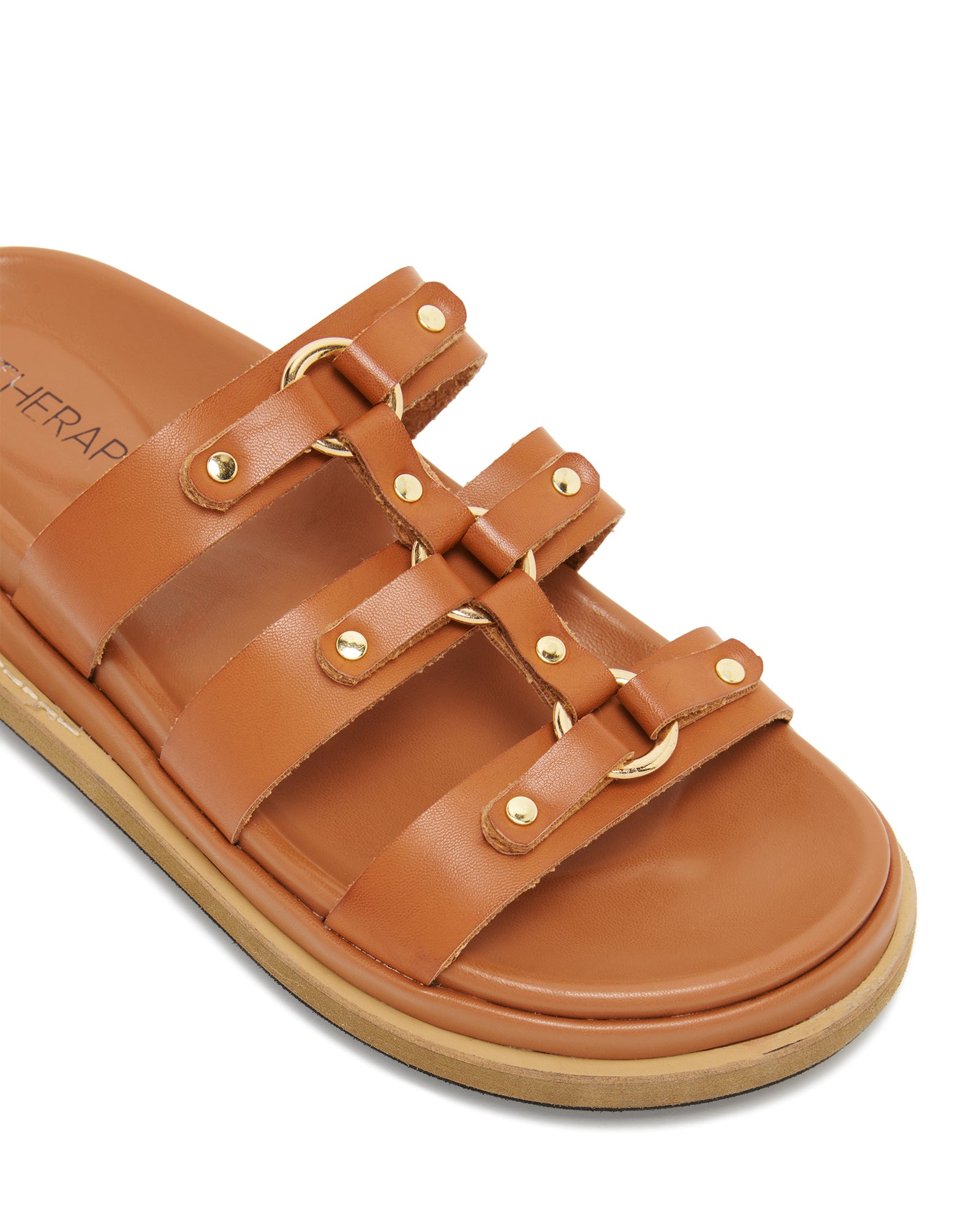 Therapy Shoes Codii Tan | Women's Sandals | Flatform | Chunky | Footbed