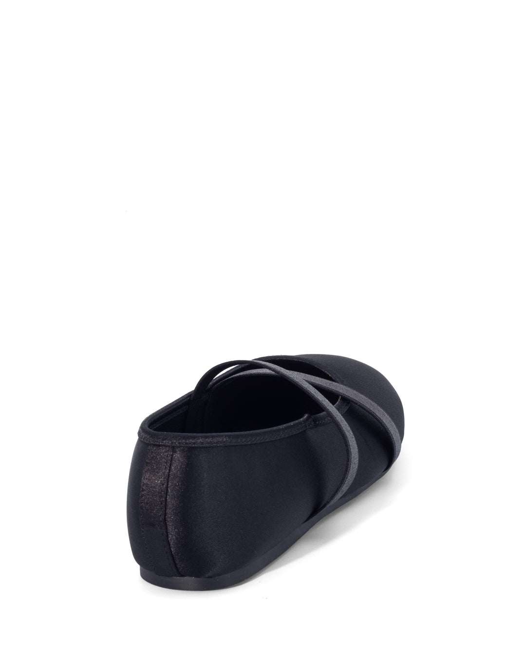 Dancer Ballet Flat Black Satin