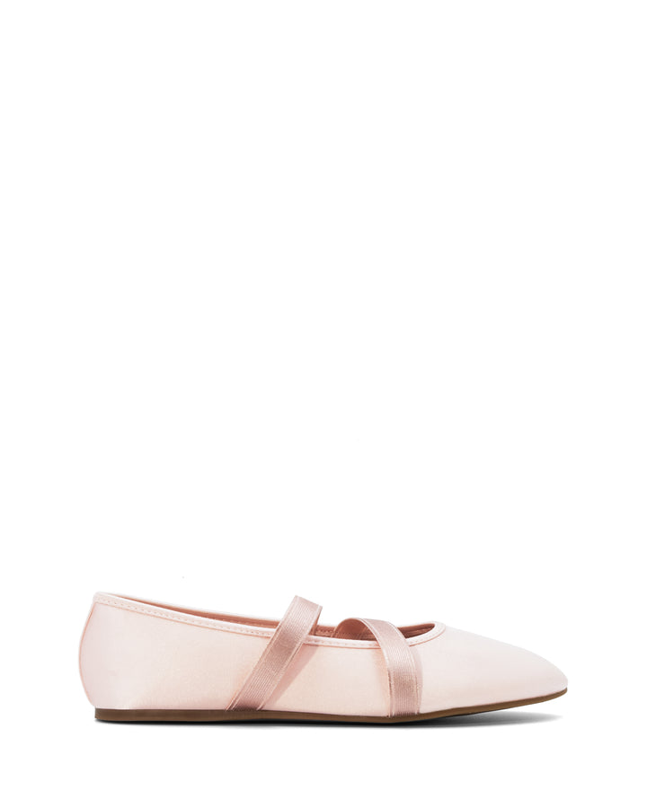 Dancer Ballet Flat Blush Satin