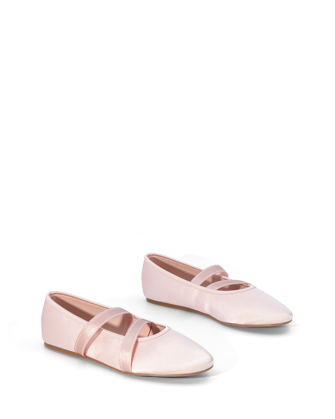 Dancer Ballet Flat Blush Satin