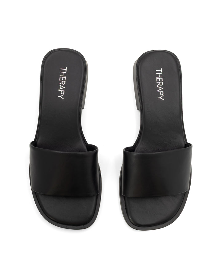 Daytona Heeled Sandal Black