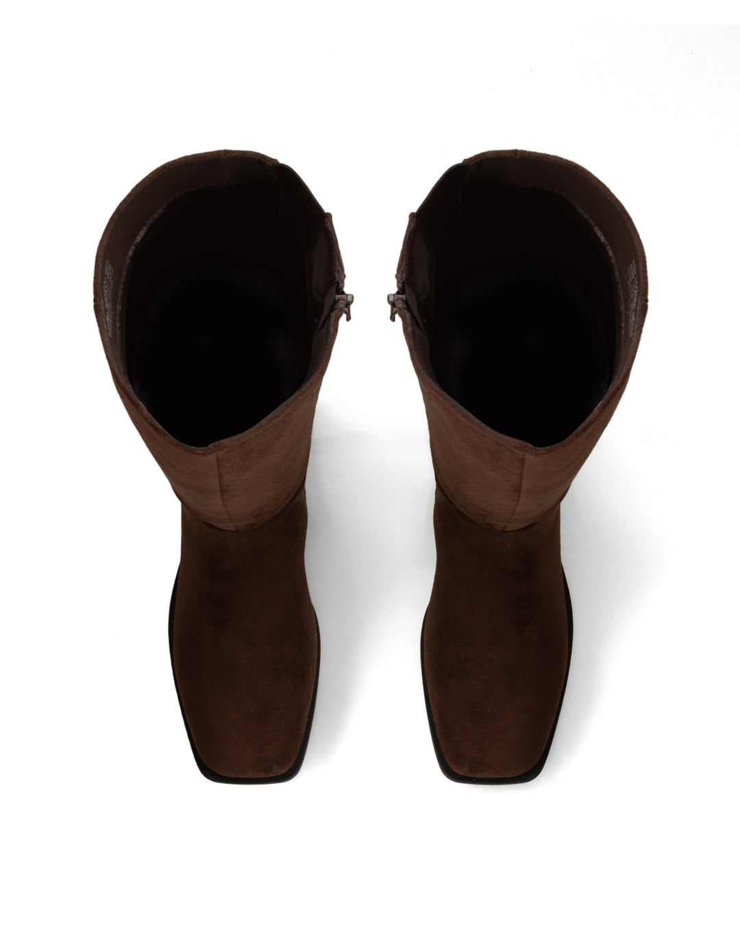 Dena Tall Boot Chocolate Faux Suede