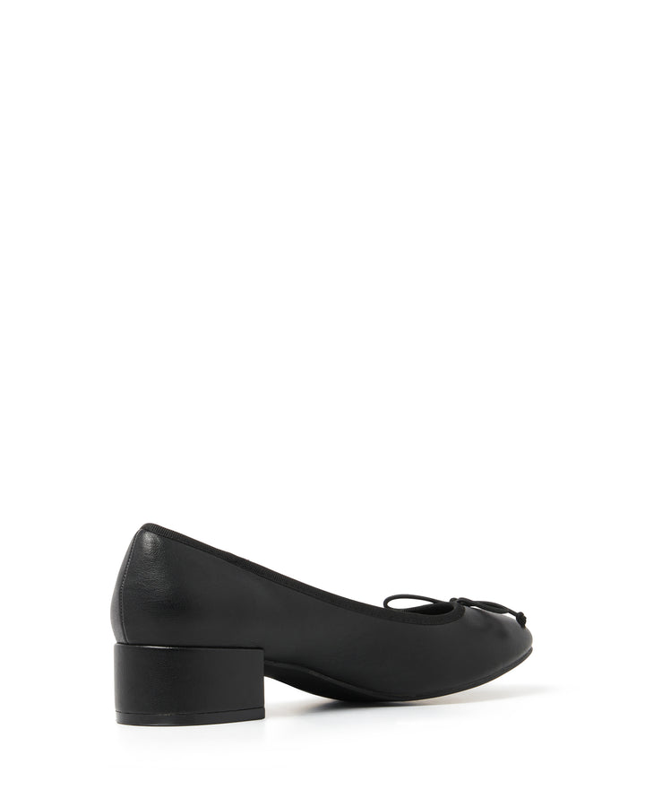 Therapy Shoes Diana Ballet Heel Black | Women's Ballet | Heels | Flats