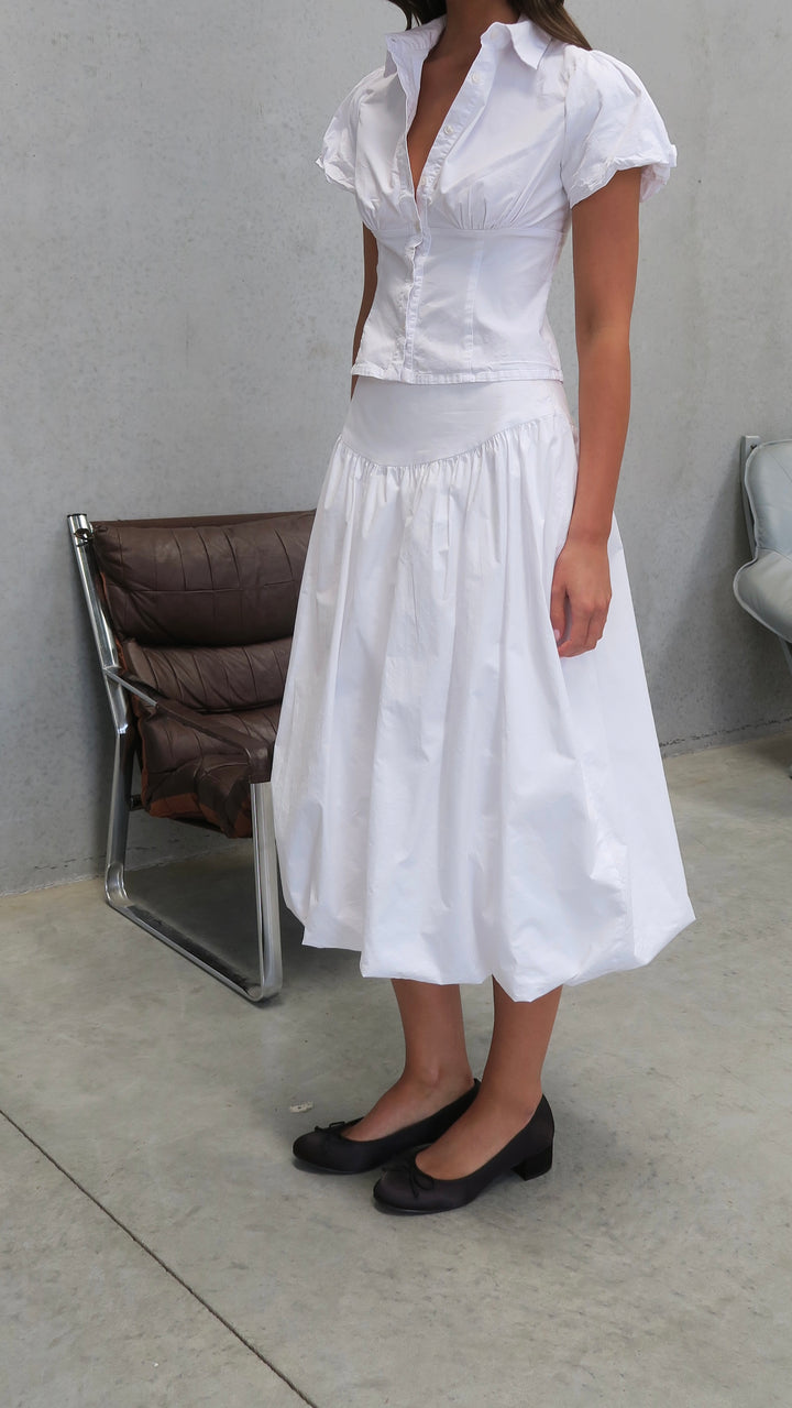 Diana Ballet Heel Black Satin