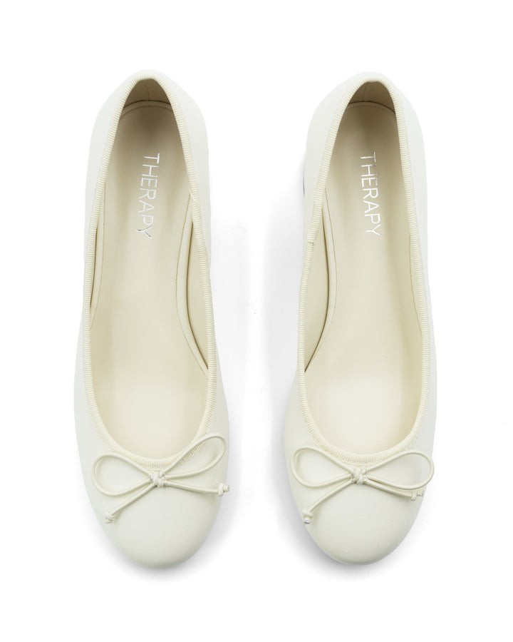 Diana Ballet Heel Off White *PRE ORDER DUE FOR DISPATCH 30 OCTOBER*